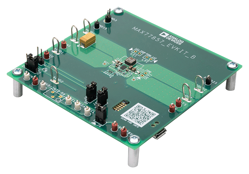 MAX77857WGEVKIT Board Photo Angle