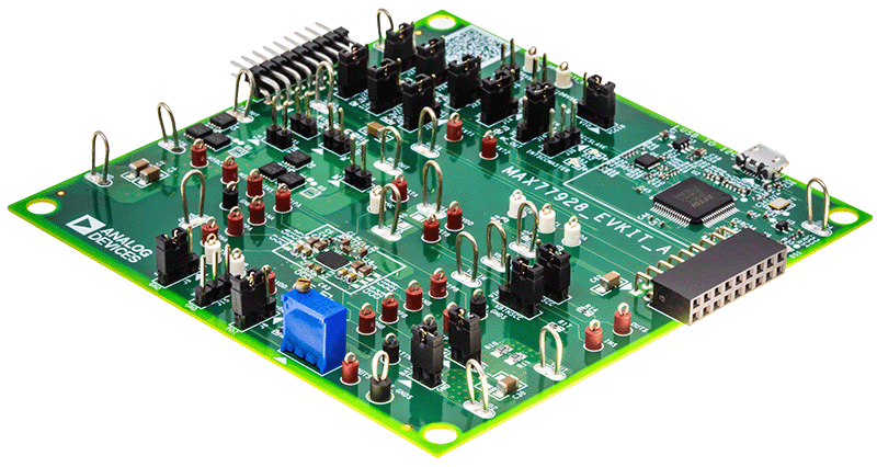 MAX77928EVKIT Board Photo Angle View