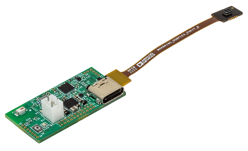 MAX86165EVKIT Board Photo Angle View