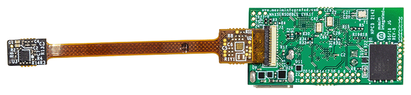 MAX86165EVKIT Board Photo Bottom View