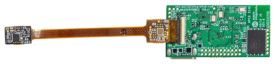 MAX86165EVKIT Board Photo Bottom View