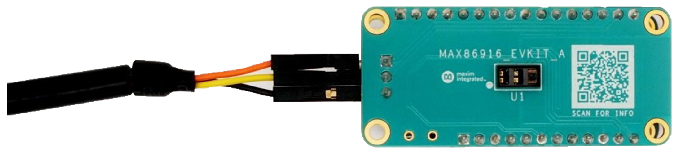 MAX86916EVSYS:System Board Photo