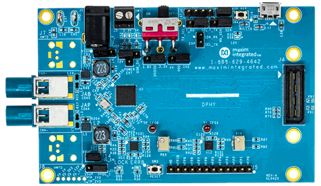 MAX96716EVKIT Board Photo Top View