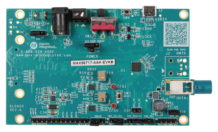 MAX96717EVKIT Board Photo Top View