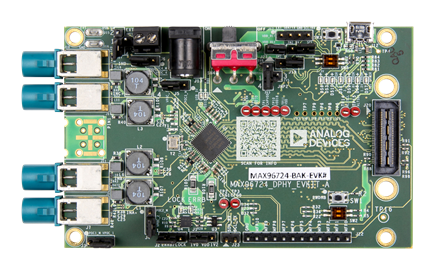 MAX96724 DPHY EV Kit - Top View