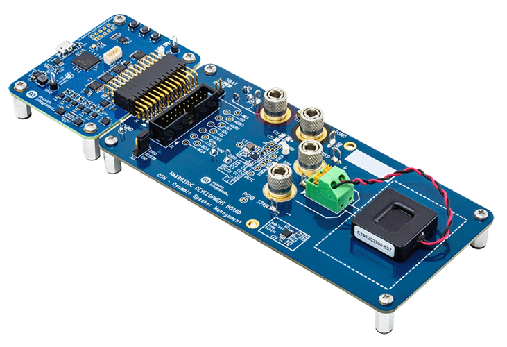 MAX98390EVSYS - Angle View