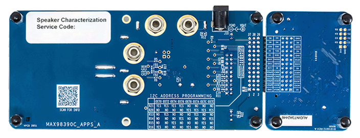 MAX98390EVSYS - Bottom View