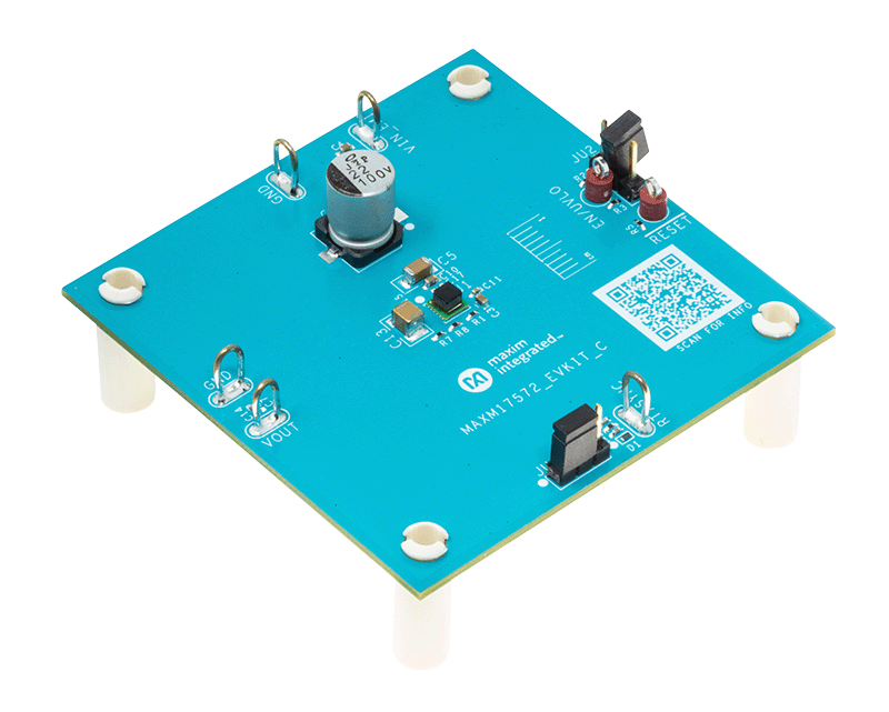 MAXM17572EVKIT Board Photo Angle