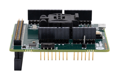 MAXQ1065I2C Socket Board Side evaluation board