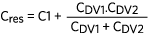 Calculate the capacitor values