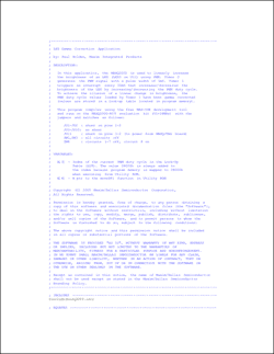 Appendix A. Assembly Source Code