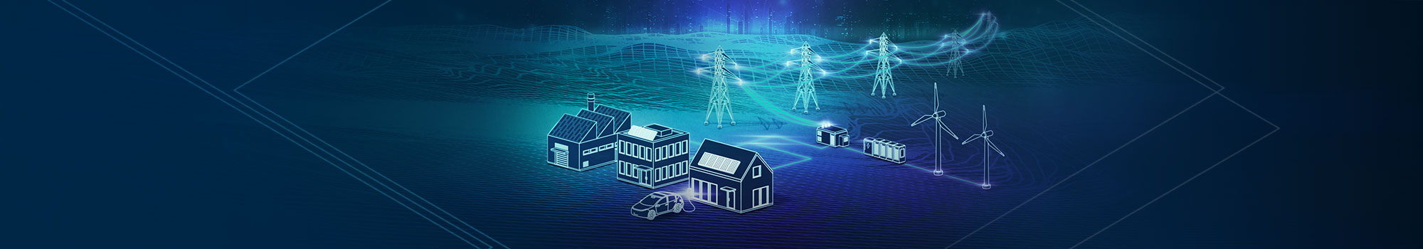 Electric vehicle chargers, grid automation, smart meters and distributed renewables.