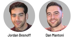 Jordan Besnoff and Dan Mantoni headshot