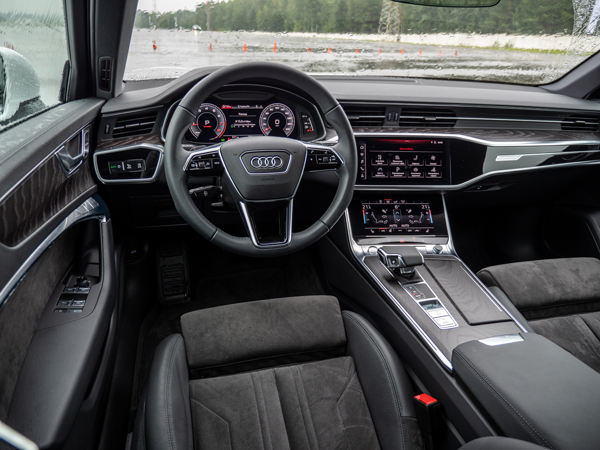 Figure 1. Car digital cockpit with multiple screens.