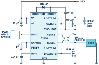 LT1158 dual N-channel MOSFET driver LT1158 dual N-channel MOSFET driver