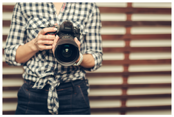DSLR camera.