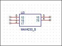 图4. 为MAX4230开发的实例符号。