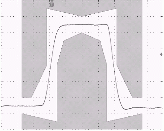 
Figure 4. E3 Pulse (34.368 Mbits/s).