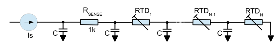Using the LTC2983 with 18 2-wire RTDs | Analog Devices