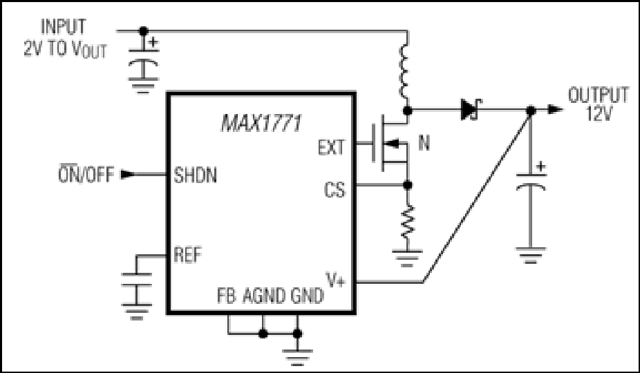 MAX1771数据手册和产品信息 | Analog Devices
