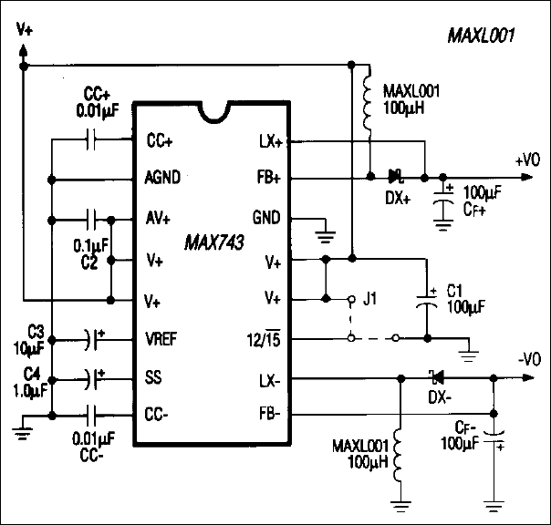 MAXL001：应用示例