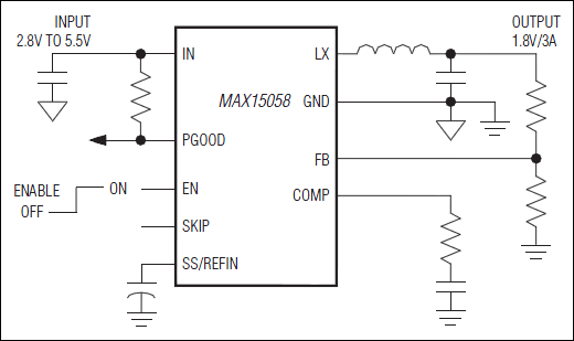 MAX15058: Typical Operating Circuit