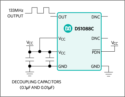 DS1088C: Typical Operating Circuit