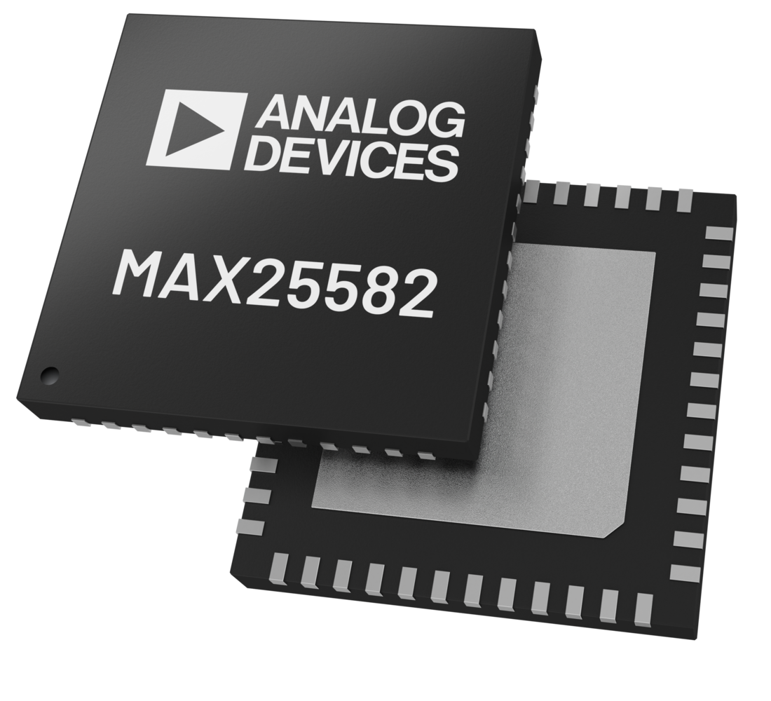 MAX25582 Chip Illustration