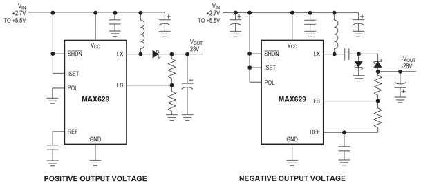 MAX629数据手册和产品信息 | Analog Devices