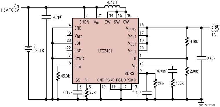 LTC3421 ACL