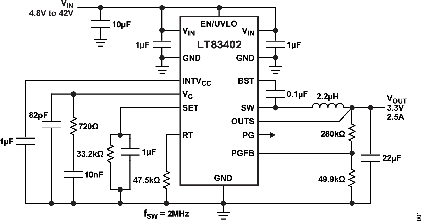 LT83401-LT83402 Typical Application
