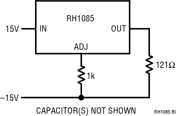 RH1085 Application Circuit