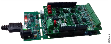 EVAL-CN0414-ARDZ Connected to EVAL-ADICUP3029