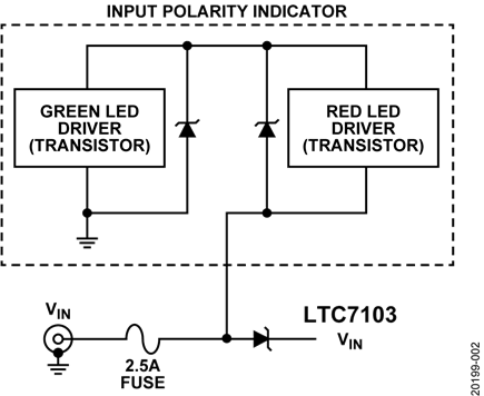 Figure 2. Input Voltage Protection Circuit