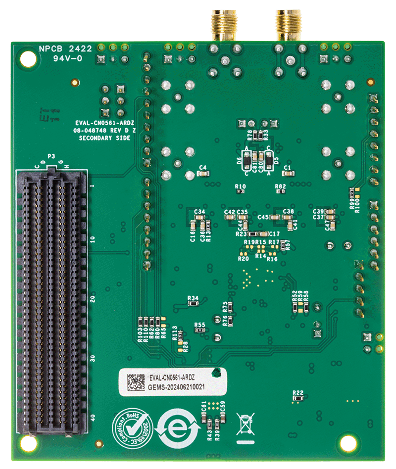 CN0561 Eval Board Photo Bottom View