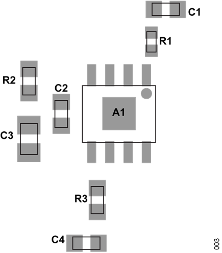 Figure 3. Loop Filter Footprint