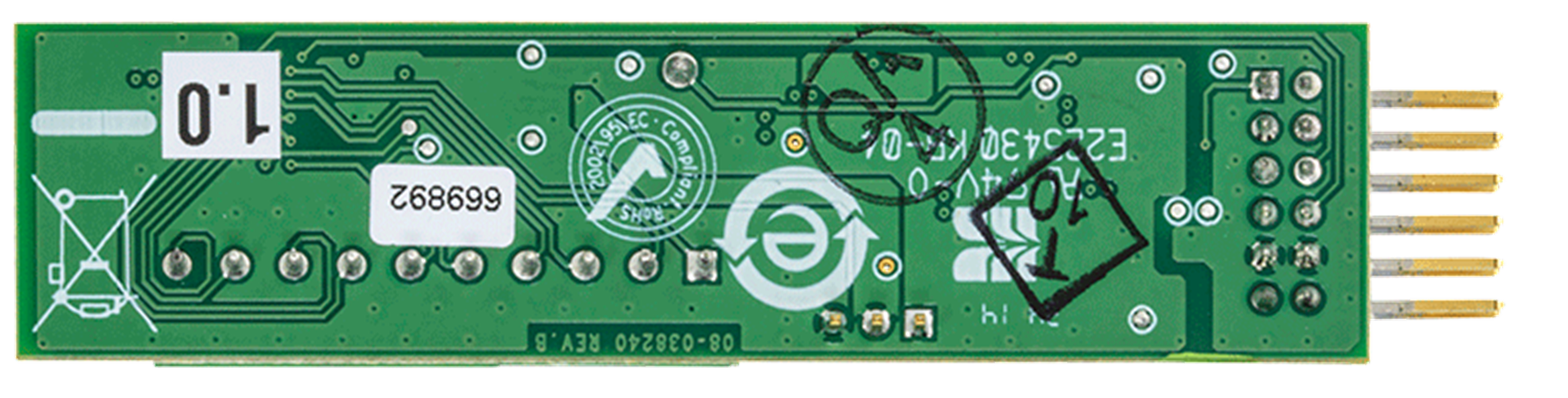 EVAL-CN0354-PMDZ Evaluation Board - Bottom View