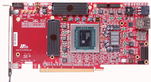 HTG-AI & Prime PCIe Express Platform - Top View
