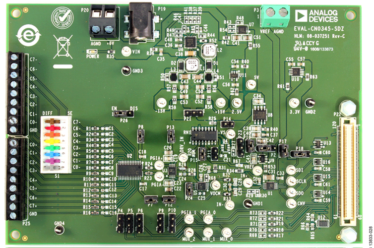 EVAL-CN0345-SDZ Evaluation Hardware