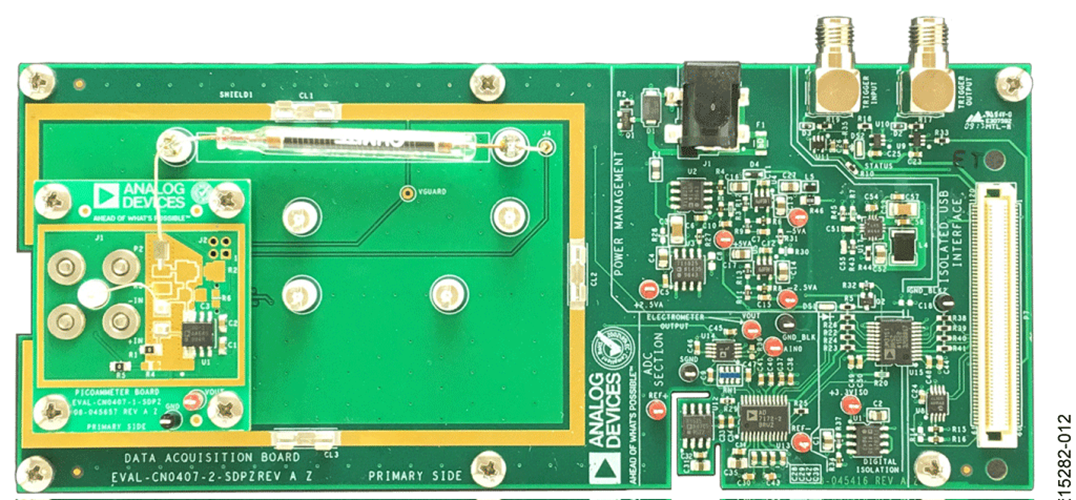 EVAL-CN0407-SDPZ (Without Shield Installed)