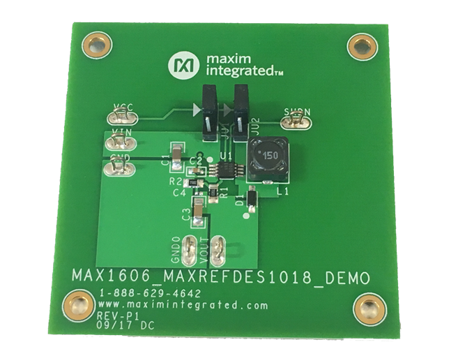 Figure 1. MAXREFDES1018 hardware.