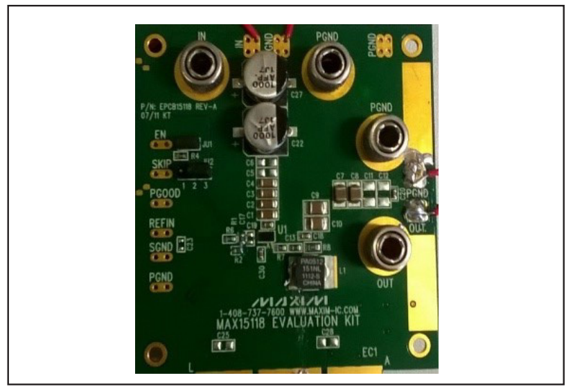 Figure 1. MAXREFDES1020 hardware.