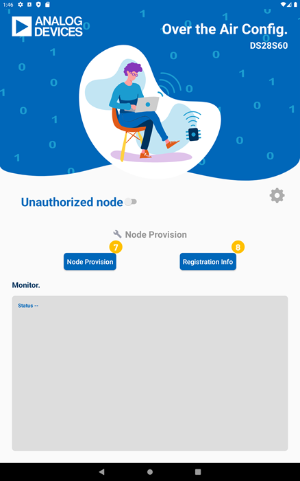 Figure 4. Main Display of the MAXREFDES9001 GUI.