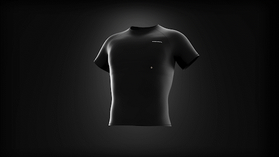 Animation featuring Prevayl SmartWear and Sensor