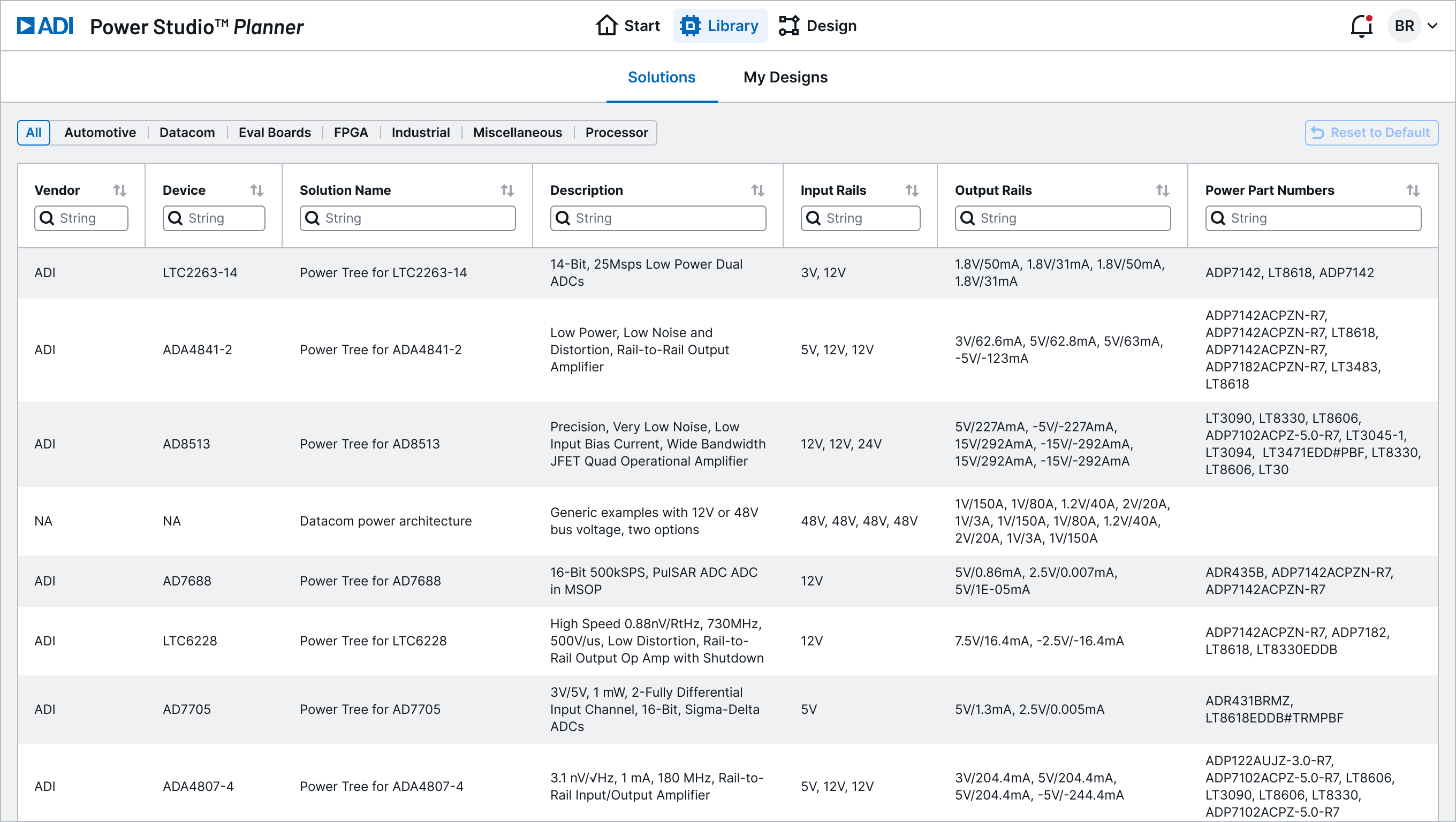 Start Planning with Solution Explorer