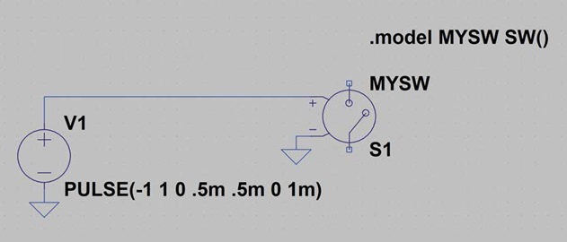 Figure 4. Adding a control voltage to the switch control pins. Figure 4. Adding a control voltage to the switch control pins.