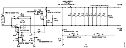 Figure 3. RCD on, switch node powering VDD2.
