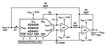 Figure 1. Bipolar, Precision DC Conversion (Simplified Schematic)