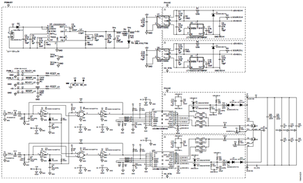 Figure 28. ADuM4135 gate drive board schematic.
