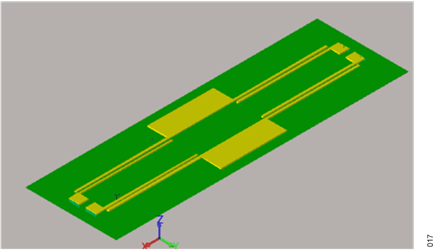 Figure 16. Differential bandpass filter